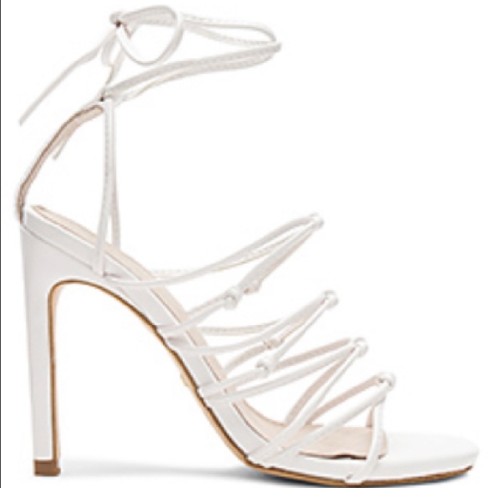 Raye white sandals